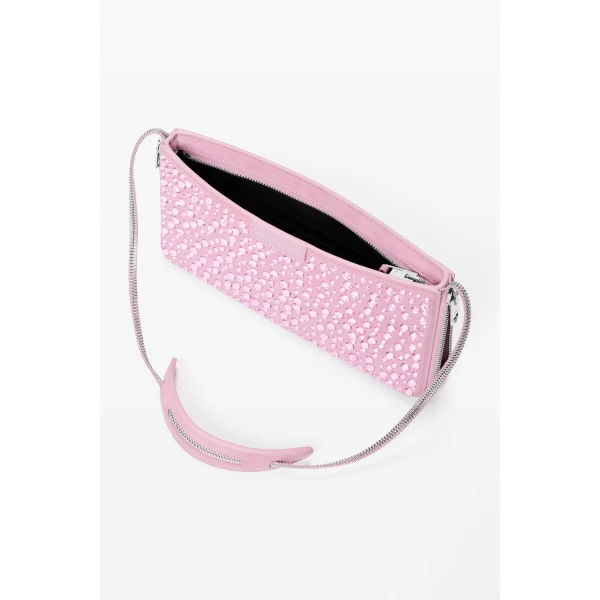 Alexander Wang Siren Crystal Mini Bag in Light Pink | Mini Bags | Luxury Shoes 