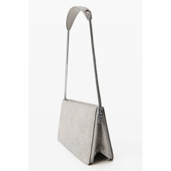 Alexander Wang Siren Mini Bag in Heather Grey | Mini Bags | Luxury Shoes 