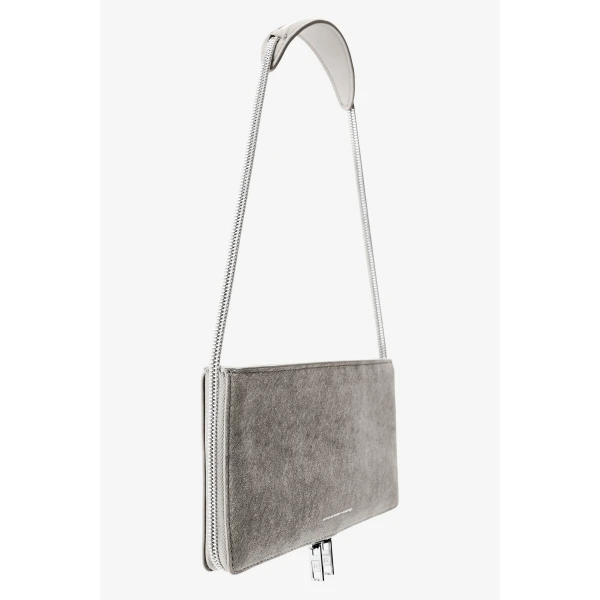 Alexander Wang Siren Mini Bag in Heather Grey | Mini Bags | Luxury Shoes 
