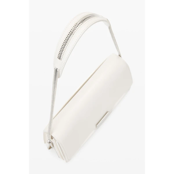 Alexander Wang Siren Shoulder Bag in Vanilla | Shoulder & Crossbody Bags | Luxury Shoes 