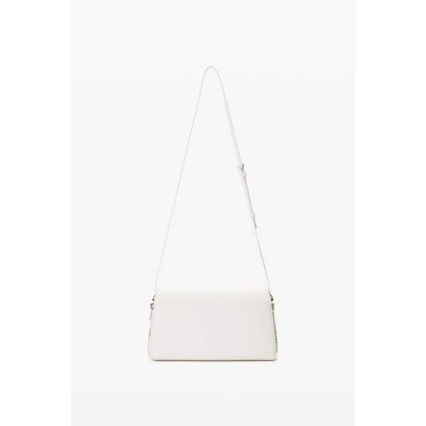 Alexander Wang Siren Shoulder Bag in Vanilla | Shoulder & Crossbody Bags | Luxury Shoes 