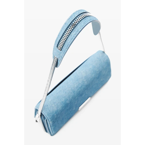 Alexander Wang Siren Shoulder Bag in Vintage Medium Indigo | Shoulder & Crossbody Bags | Luxury Shoes 