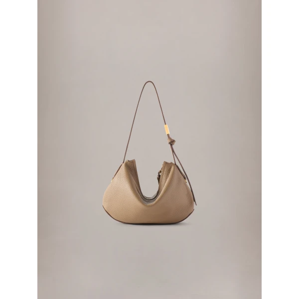 Amiri Baby Biscotto Shoulder Bag in Taupe, view 2 | Shoulder & Crossbody Bags | Luxury Shoes 