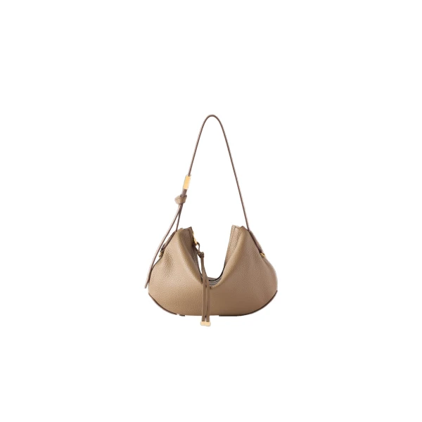 Baby Biscotto Shoulder Bag in Taupe