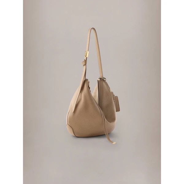 Amiri Biscotto Shoulder Bag in Taupe, view 3 | Shoulder & Crossbody Bags | Luxury Shoes 