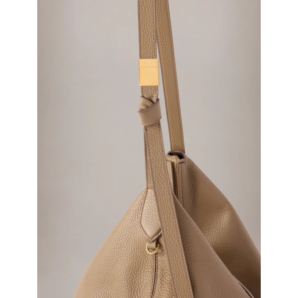 Amiri Biscotto Shoulder Bag in Taupe, view 4 | Shoulder & Crossbody Bags | Luxury Shoes 