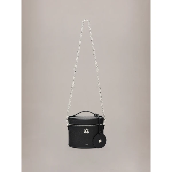 Amiri Chain Strap with MA Pendant in Nickel, view 2 | Bag Straps | Luxury Shoes 