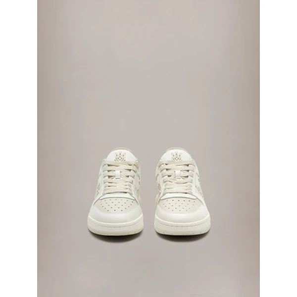 Amiri Classic Low Sneakers in White Alabaster, view 3 | Sneakers | Luxury Shoes 
