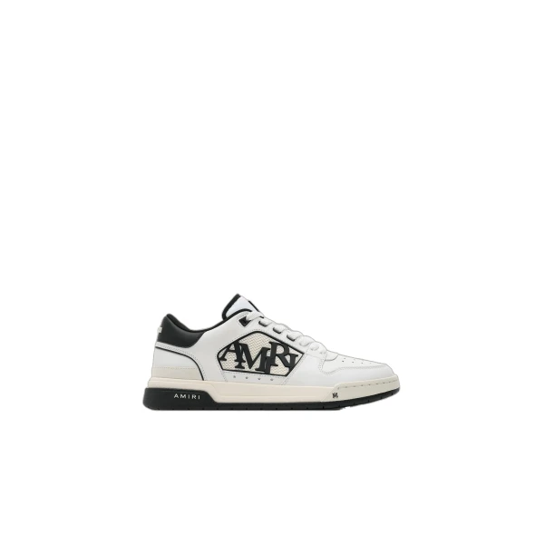 Amiri Classic Low Sneakers in White Black | Sneakers | Luxury Shoes 