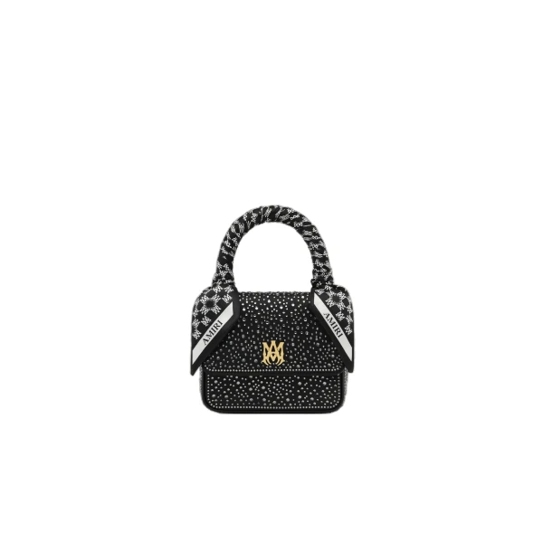 Crystal Micro MA Bag in Black