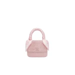Amiri Crystal Micro MA Bag in Pink | Mini Bags | Luxury Shoes 