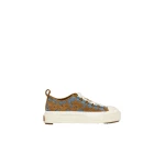 Amiri Denim Stars Court Low Sneakers in Yellow | Sneakers | Luxury Shoes 