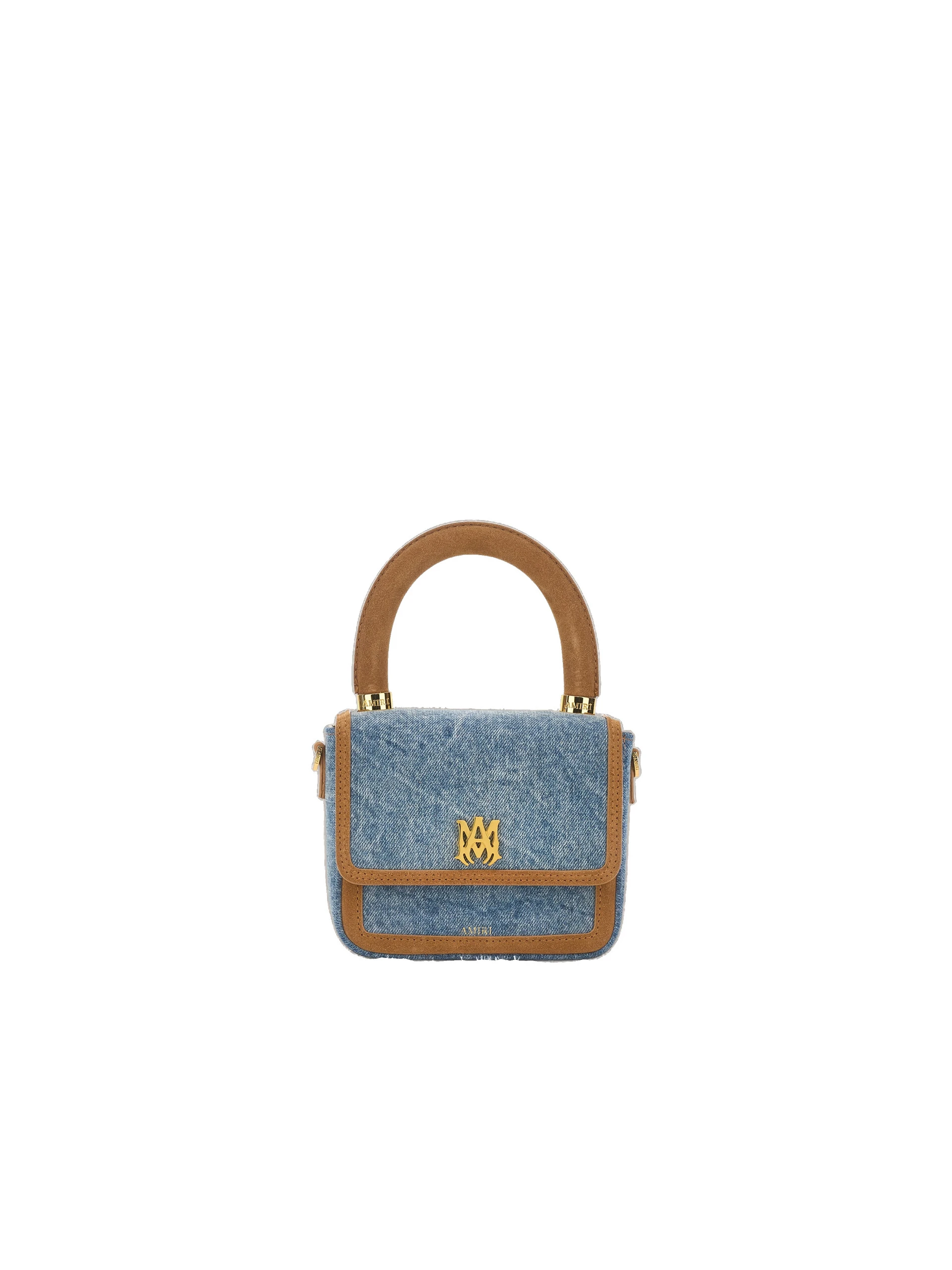 Amiri Denim Suede Micro MA Bag in Marble Indigo Amiri Denim Suede Micro MA Bag in Marble Indigo | Mini Bags | Luxury Shoes
