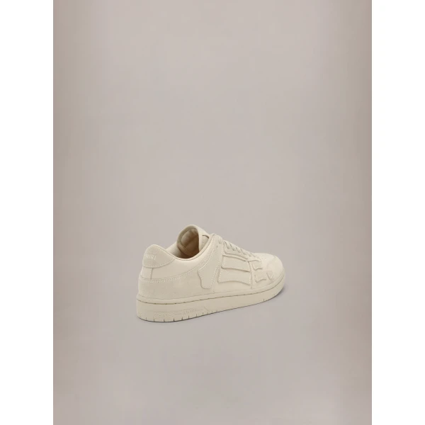 Amiri Fall 2026 Skel-Top Low Sneakers in Alabaster, view 4 | Sneakers | Luxury Shoes 