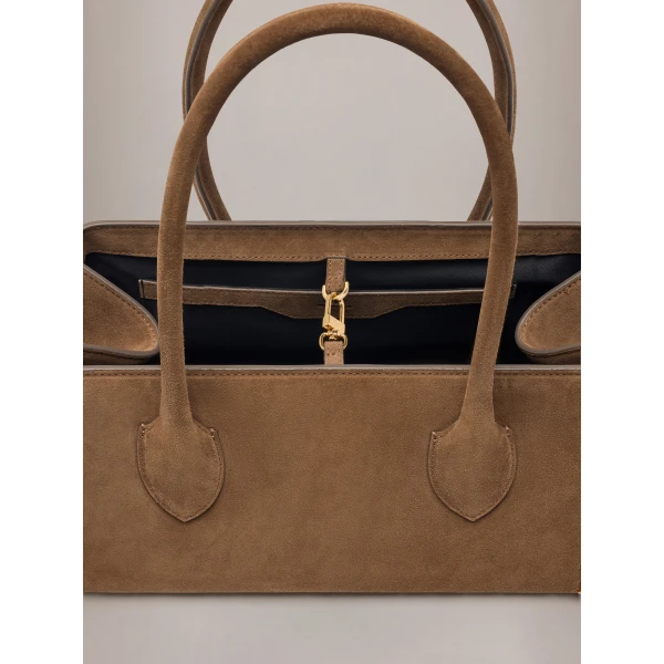Amiri Fringe 40 Shoulder Bag in Brown, view 5 | Shoulder & Crossbody Bags | Luxury Shoes 