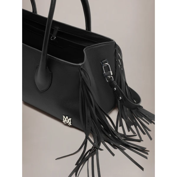 Amiri Fringe Honey 40 Shoulder Bag in Black, view 3 | Shoulder & Crossbody Bags | Luxury Shoes 