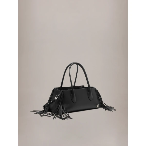 Amiri Fringe Honey 40 Shoulder Bag in Black, view 4 | Shoulder & Crossbody Bags | Luxury Shoes 