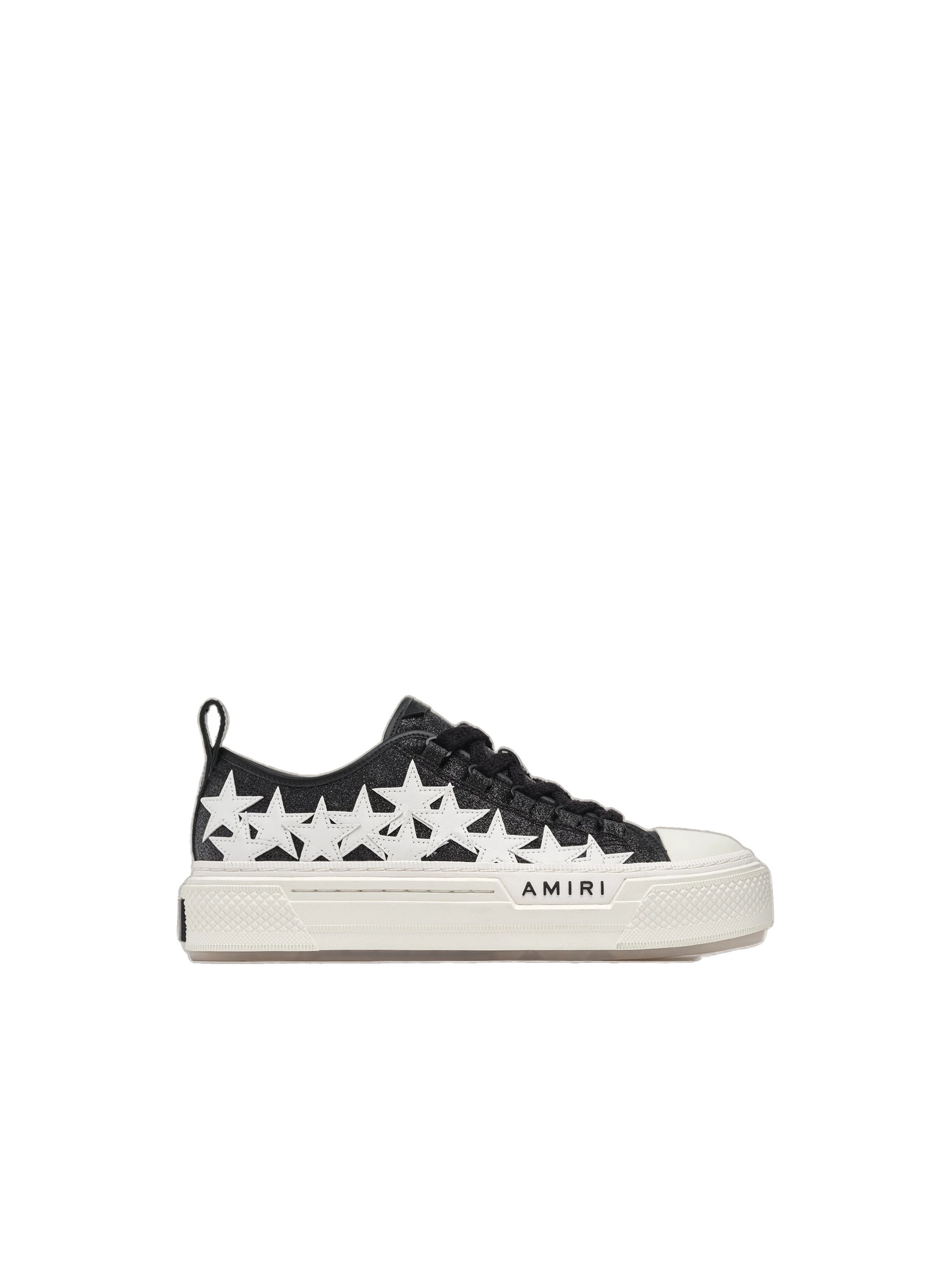 Amiri Glitter Stars Court Low Sneakers in Black Amiri Glitter Stars Court Low Sneakers in Black | Sneakers | Luxury Shoes
