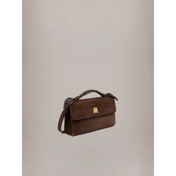 Amiri Long MA Pochette Bag in Dark Brown, view 2 | Shoulder & Crossbody Bags | Luxury Shoes 