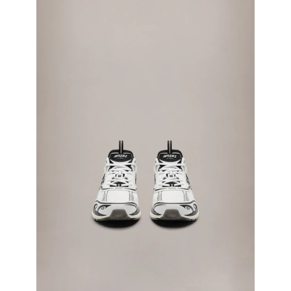 Amiri M-Tech Sneakers in White Black, view 3 | Sneakers | Luxury Shoes 