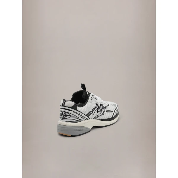 Amiri M-Tech Sneakers in White Black, view 4 | Sneakers | Luxury Shoes 