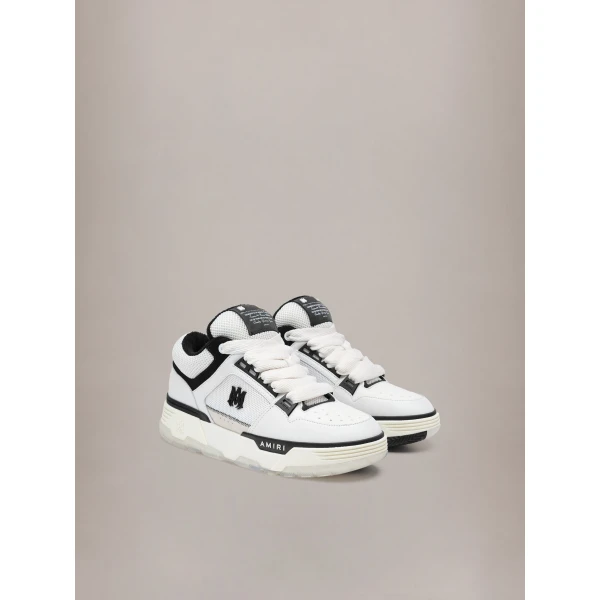 Amiri MA-1 Sneakers in White Black, view 2 | Sneakers | Luxury Shoes 