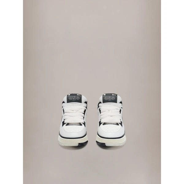 Amiri MA-1 Sneakers in White Black, view 3 | Sneakers | Luxury Shoes 
