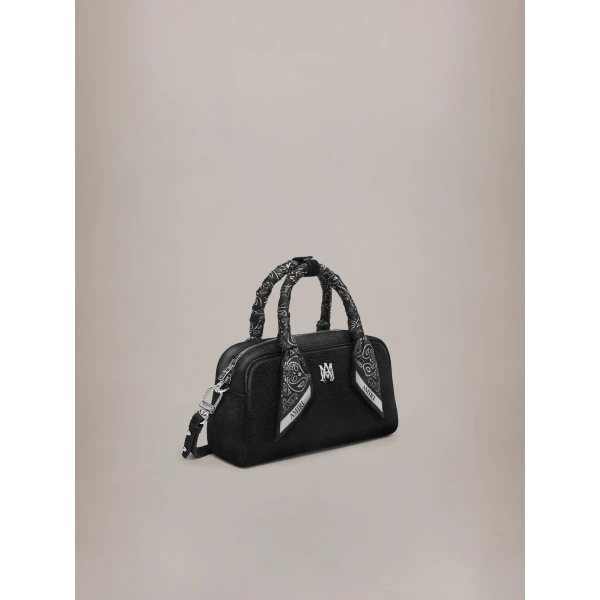 Amiri MA Bowling Bag in Black, view 3 | Totes & Top-Handle Bags | Luxury Shoes 