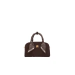 Amiri MA Bowling Bag in Dark Brown | Totes & Top-Handle Bags | Luxury Shoes 