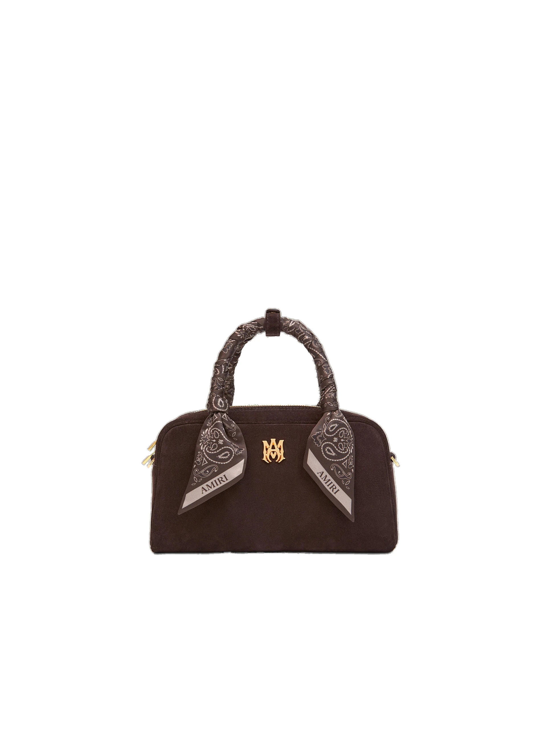 Amiri MA Bowling Bag in Dark Brown Amiri MA Bowling Bag in Dark Brown | Totes & Top-Handle Bags | Luxury Shoes