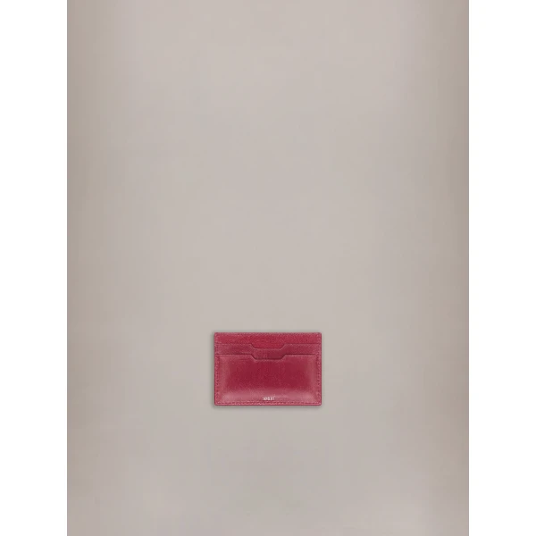 Amiri MA Card Holder in Red Rose, view 2 | Wallets & Purses | Luxury Shoes 