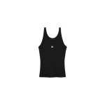 Amiri MA Embroidered Ribbed Tank in Black | Sleeveless | Luxury Shoes 