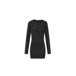 Amiri MA Hardware Mini Dress in Black | Mini Dresses | Luxury Shoes 
