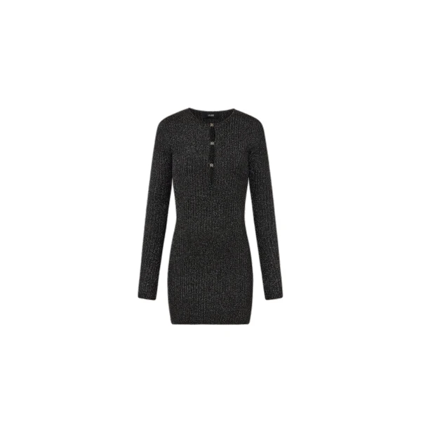 MA Hardware Mini Dress in Black