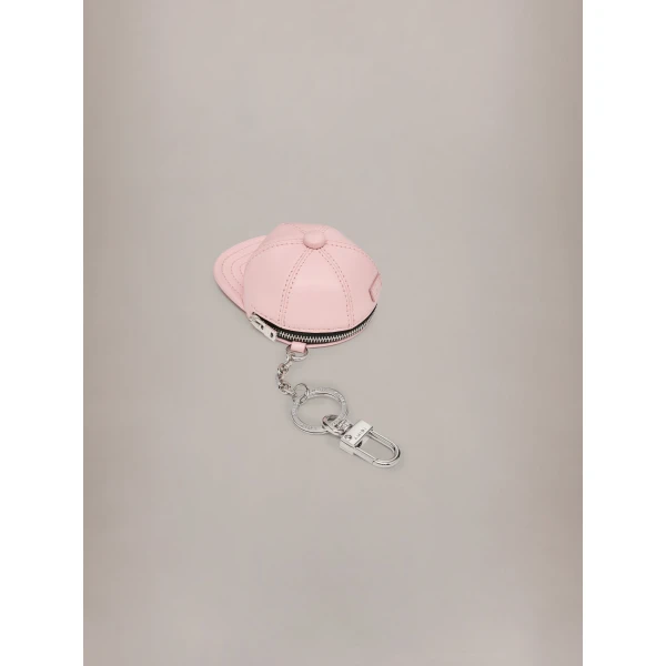 Amiri MA Hat Keychain in Pink, view 3 | Bag charms | Luxury Shoes 