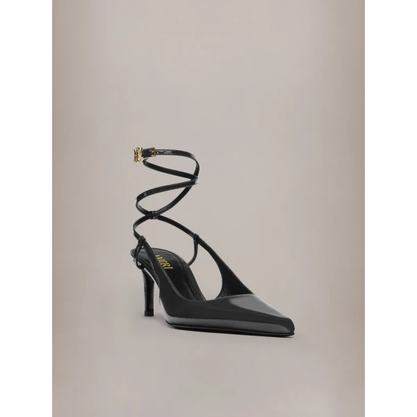 Amiri MA Kitten Heel in Black, view 2 | Heels | Luxury Shoes 