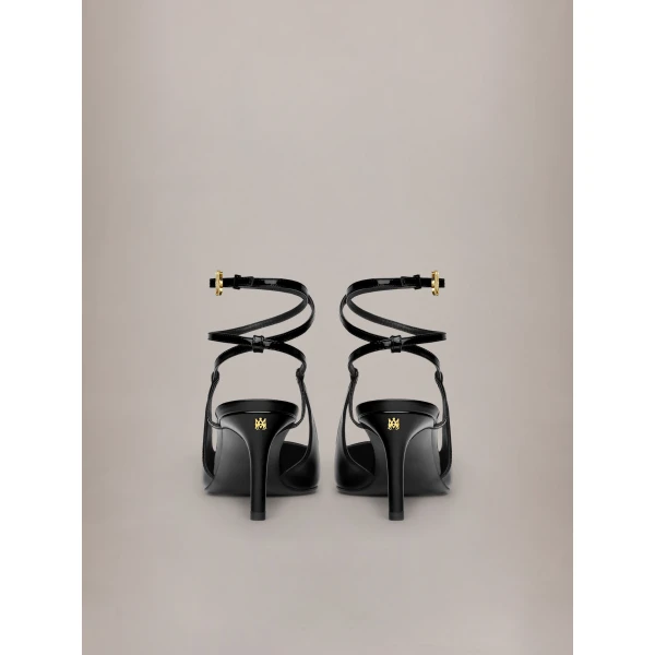 Amiri MA Kitten Heel in Black, view 4 | Heels | Luxury Shoes 