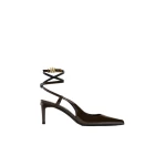 Amiri MA Kitten Heel in Chocolate | Heels | Luxury Shoes 