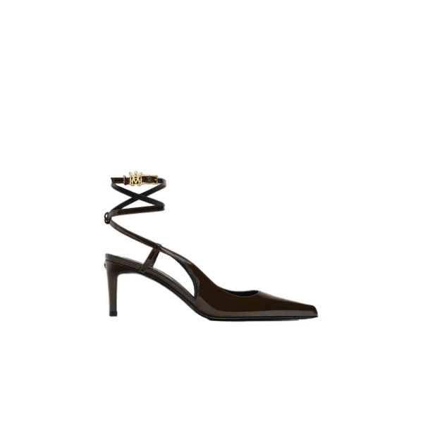 Amiri MA Kitten Heel in Chocolate | Heels | Luxury Shoes 