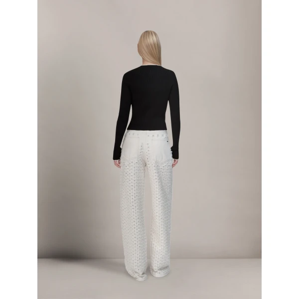 Amiri MA Long Sleeve Tee in Black, view 4 | Long Sleeve | Luxury Shoes 
