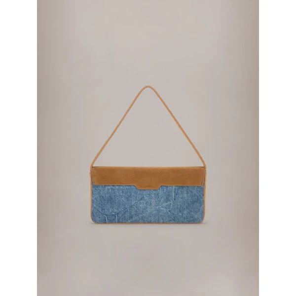 Amiri MA Millie Bag in Marble Indigo, view 2 | Shoulder & Crossbody Bags | Luxury Shoes 