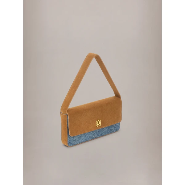 Amiri MA Millie Bag in Marble Indigo, view 3 | Shoulder & Crossbody Bags | Luxury Shoes 