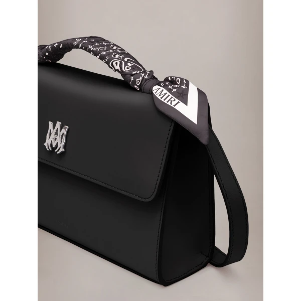 Amiri MA Pouchette Bag in Black, view 4 | Shoulder & Crossbody Bags | Luxury Shoes 