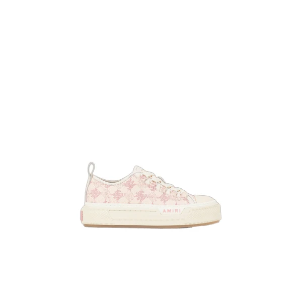 MA Quad Canvas Court Low Sneakers in Garden Rose