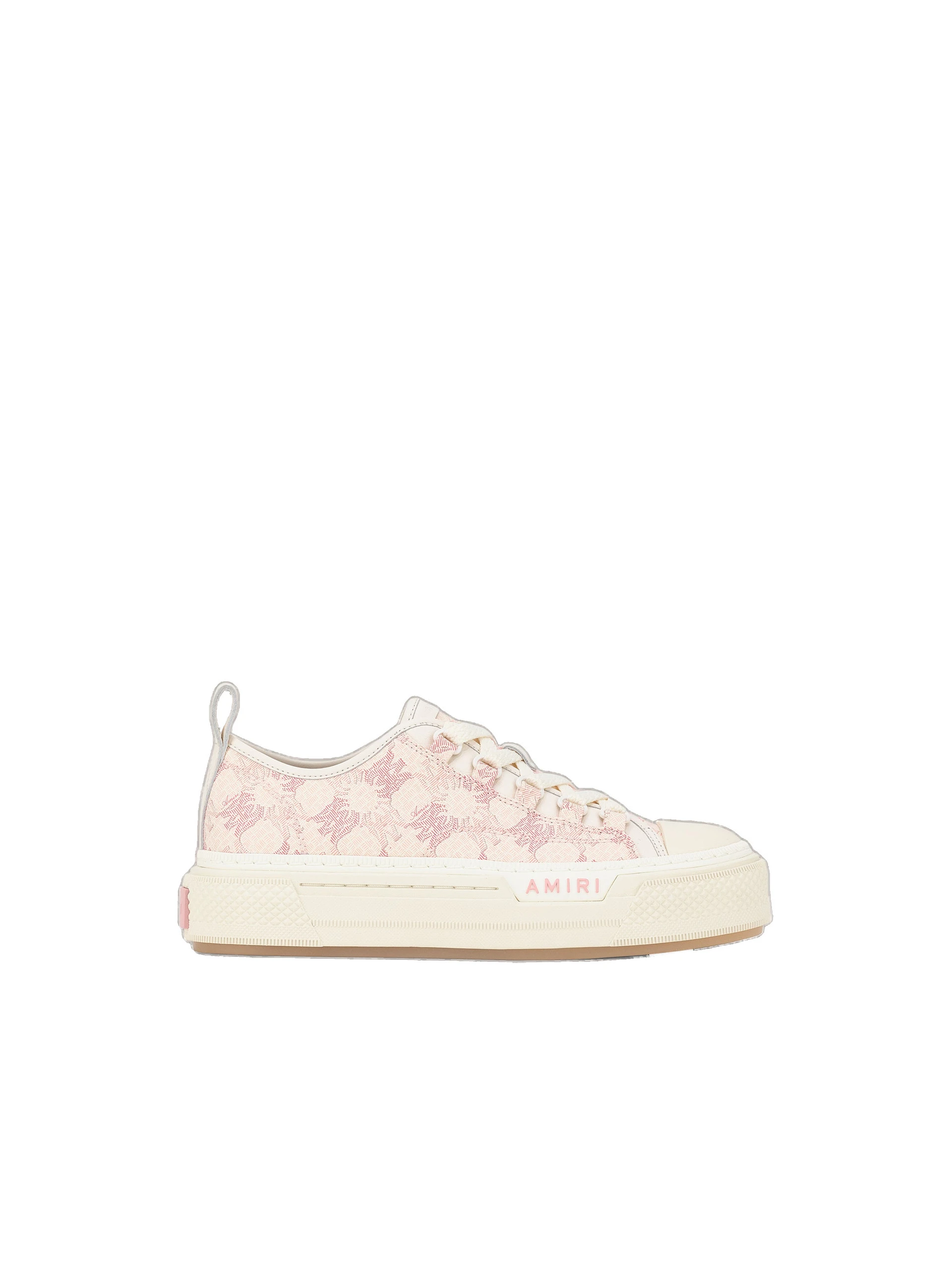 Amiri MA Quad Canvas Court Low Sneakers in Garden Rose Amiri MA Quad Canvas Court Low Sneakers in Garden Rose | Sneakers | Luxury Shoes