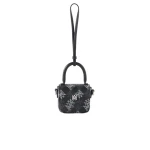 Amiri MA Quad Canvas MA Charm in Black | Bag charms | Luxury Shoes 