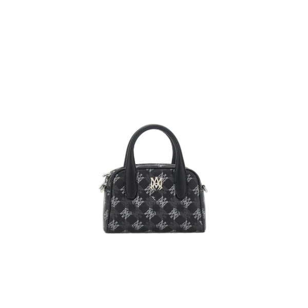 MA Quad Canvas Micro Bowling Bag in Black