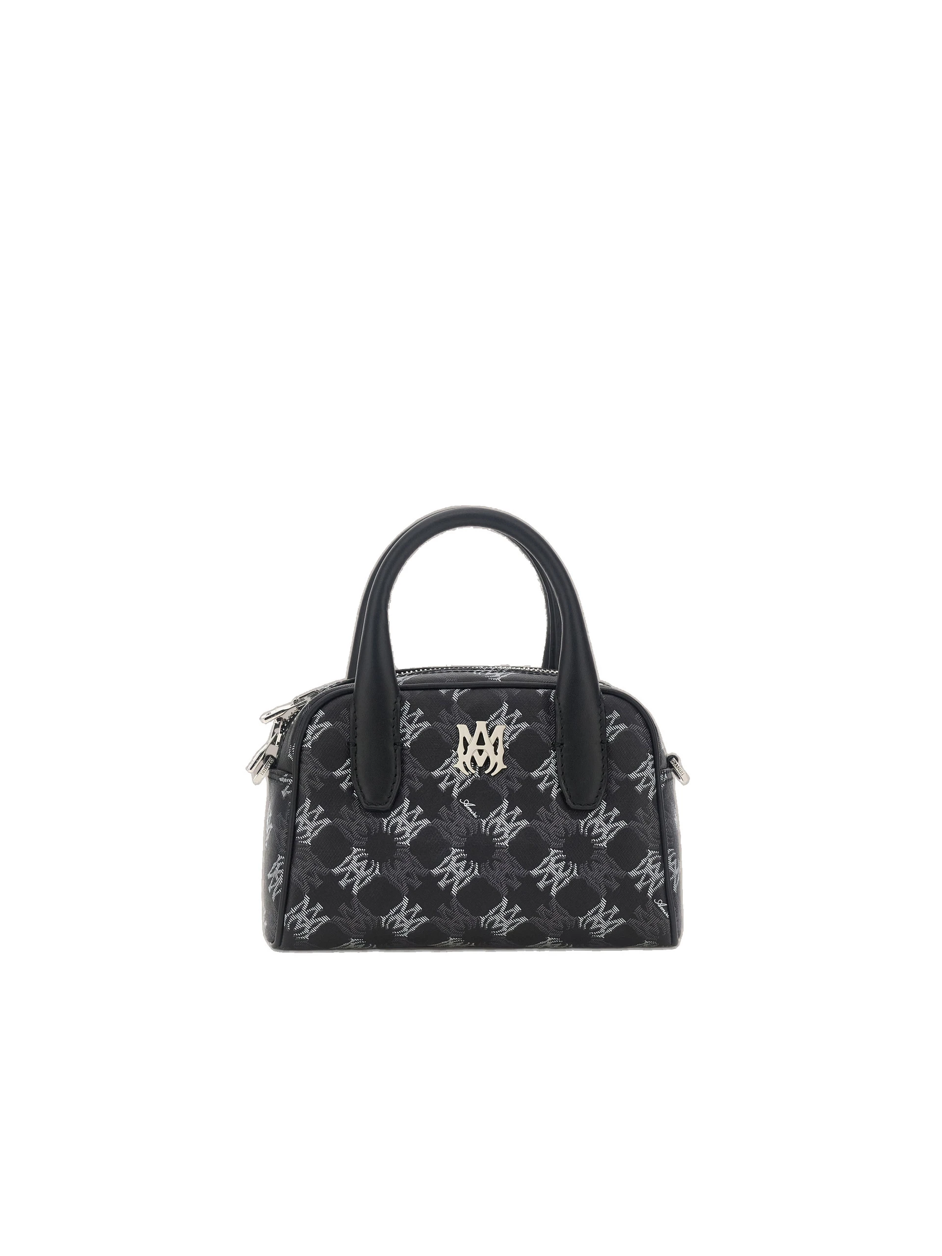 Amiri MA Quad Canvas Micro Bowling Bag in Black Amiri MA Quad Canvas Micro Bowling Bag in Black | Mini Bags | Luxury Shoes