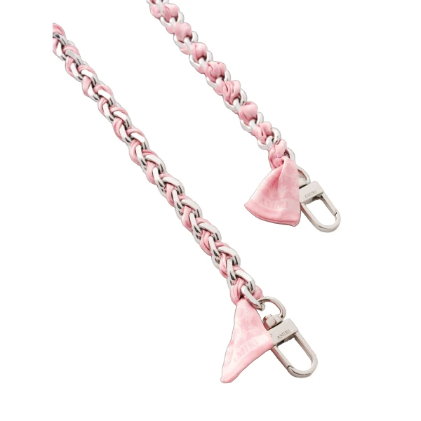 MA Quad Chain Strap in Pink Nickel