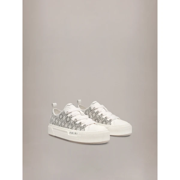 Amiri MA Quad Court Low Sneakers in Grey, view 2 | Sneakers | Luxury Shoes 